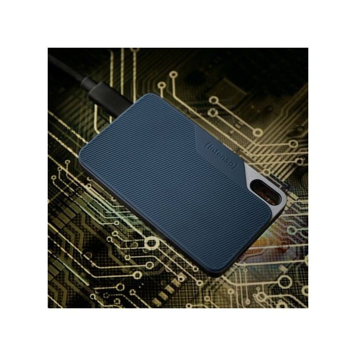 Disque Dur Interne - INTENSO - TX100 - 500 Go - Portable SSD - Couleur Bleu Disque Dur Interne - INTENSO - TX100 - 500 Go - Portable SSD - Couleur Bleu