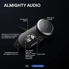 Amplificateur DAC - STEELSERIES - GameDAC Gen 2 - Pour PC et PlayStati