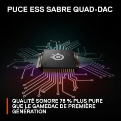 Amplificateur DAC - STEELSERIES - GameDAC Gen 2 - Pour PC et PlayStati