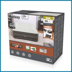 Lit gonflable - Bestway - 1069050XXX23 - 2 places - Fortech - Antimicr
