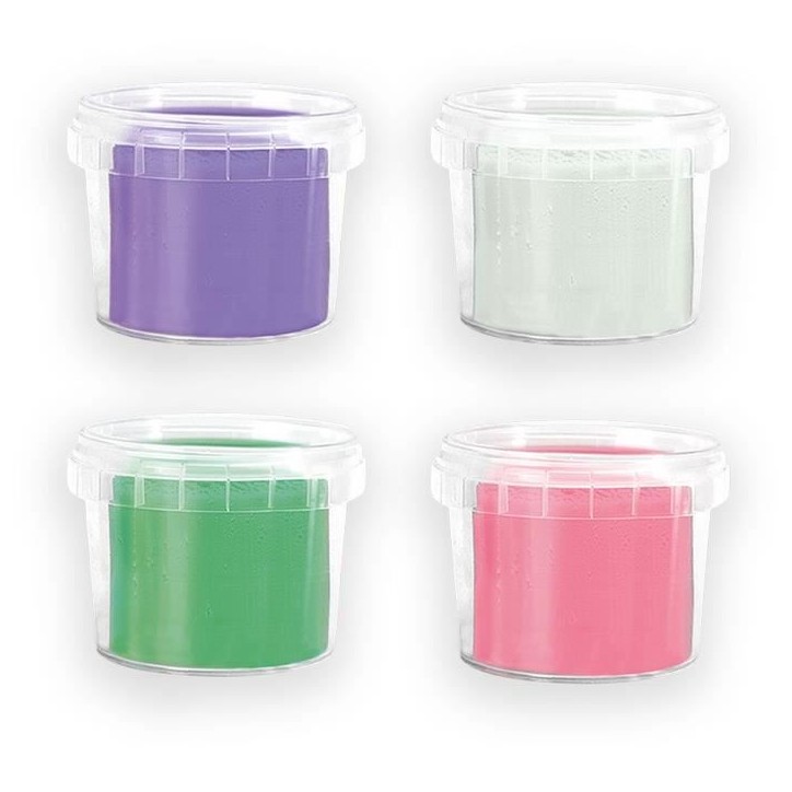 Pâte a modeler - SES CREATIVE - Feel good - Relax (4x90gr) - Végane - Lavable - Souple Pâte a modeler - SES CREATIVE - Feel good - Relax (4x90gr) - Végane - Lavable - Souple