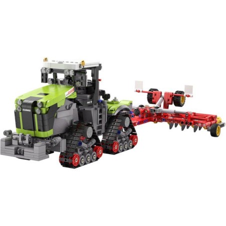 CADA Master - Jeu de construction - Tracteur agricole Claas Xerion 5000 - Échelle 1:32 - 1336 pieces - Des 8 ans