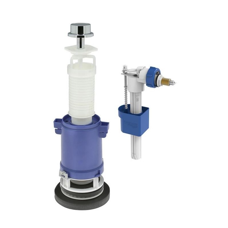 Kit chasse d'eau a tirette - ROUSSEAU - Certifié NF - Silencieux - An