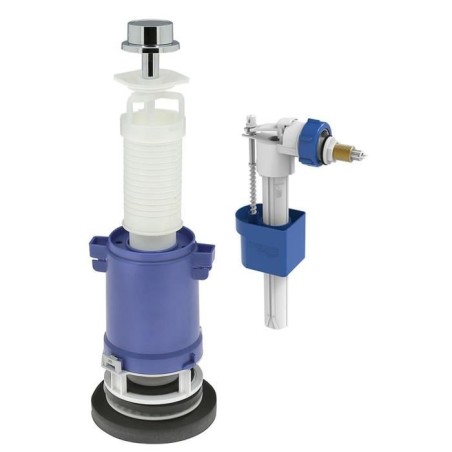 Kit chasse d'eau a tirette - ROUSSEAU - Certifié NF - Silencieux - An