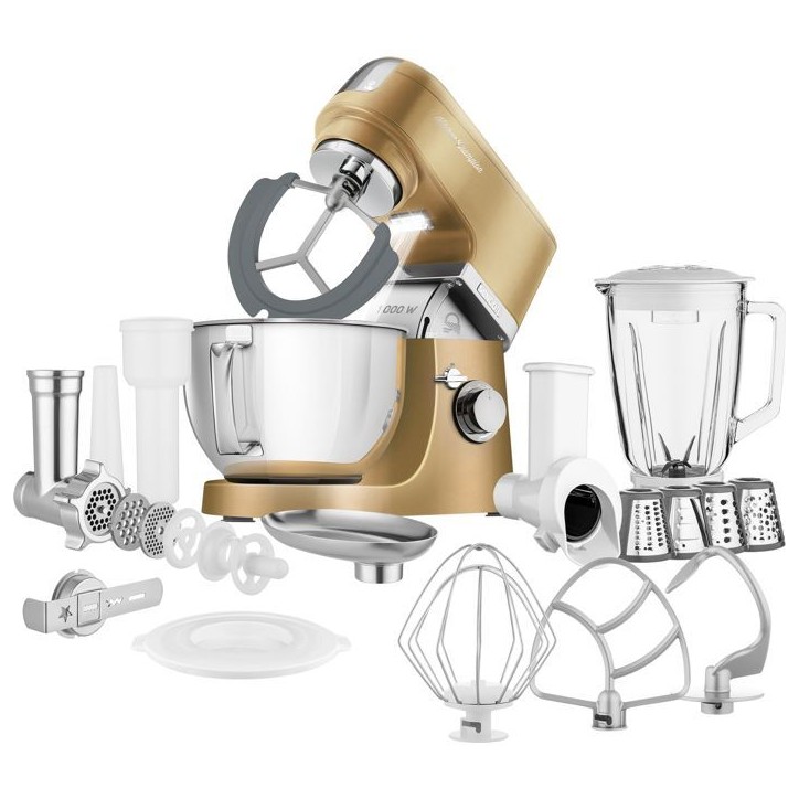 Robot multifonctions - SENCOR - STM 6377CH - 1000W - 4,5L - 5 accessoires interchangeables Robot multifonctions - SENCOR - STM 6377CH - 1000W - 4,5L - 5 accessoires interchangeables