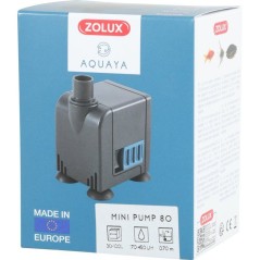 Mini pompe a eau aquarium - ZOLUX - 6 W - Débit réglable de 170 a 45
