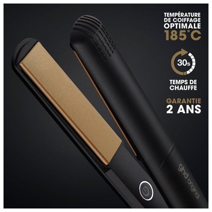 Lisseur cheveux - GHD - Original Styler - 185°C - Technologie Single-Zone - Plaques flottantes Lisseur cheveux - GHD - Original Styler - 185°C - Technologie Single-Zone - Plaques flottantes
