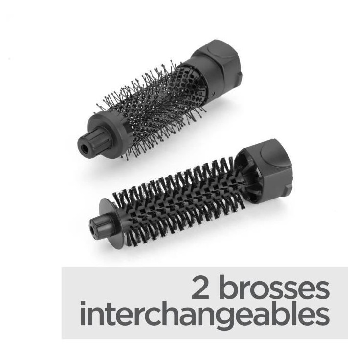 Brosse soufflante - BaByliss - AS82E Shape & Smooth - Pour une mise en forme et du volume Brosse soufflante - BaByliss - AS82E Shape & Smooth - Pour une mise en forme et du volume