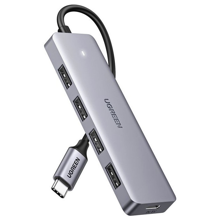 Hub USB-C 9 en 1 - UGREEN - HDMI, VGA, RJ45, SD, TF, USB-C - Noir