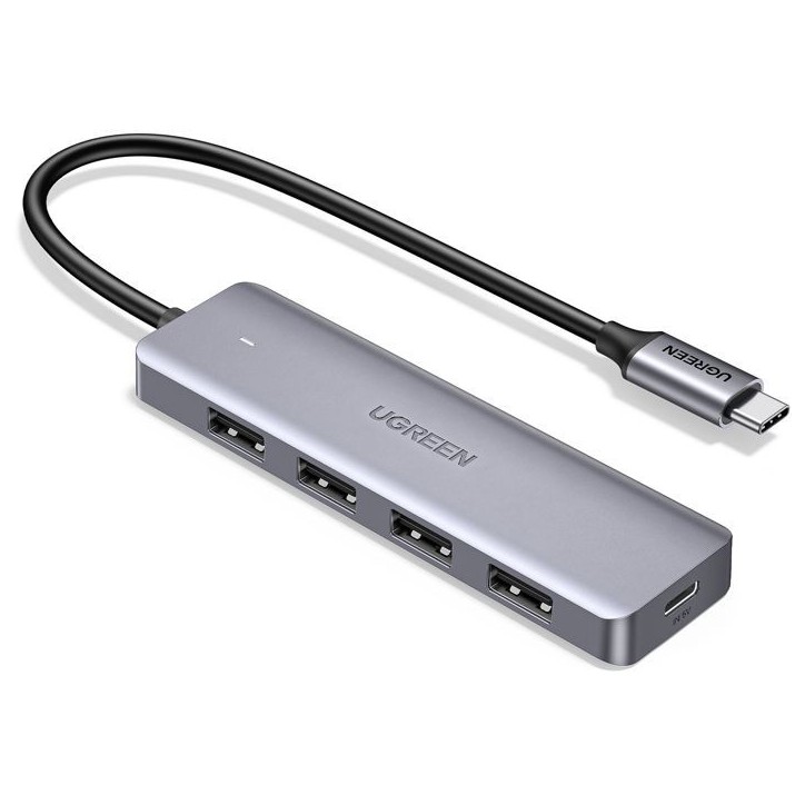 Hub USB-C 9 en 1 - UGREEN - HDMI, VGA, RJ45, SD, TF, USB-C - Noir