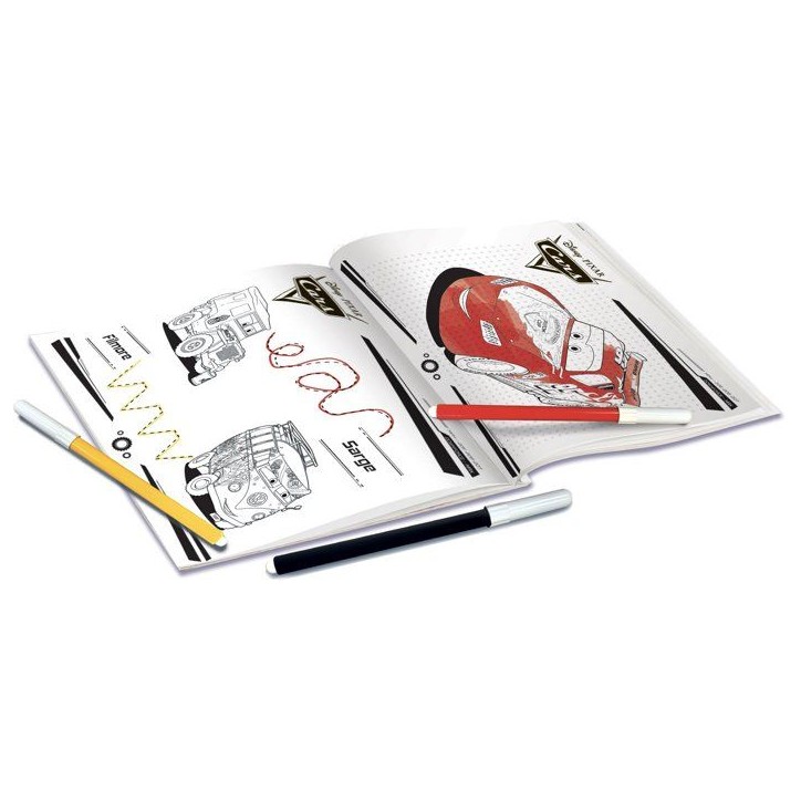 Pocket Studio de Dessin - Cars - LISCIANIGIOCHI - Kit Dessin - Ardoises effaçables - Guide explicatif - Des 3 ans Pocket Studio de Dessin - Cars - LISCIANIGIOCHI - Kit Dessin - Ardoises effaçables - Guide explicatif - Des 3 ans