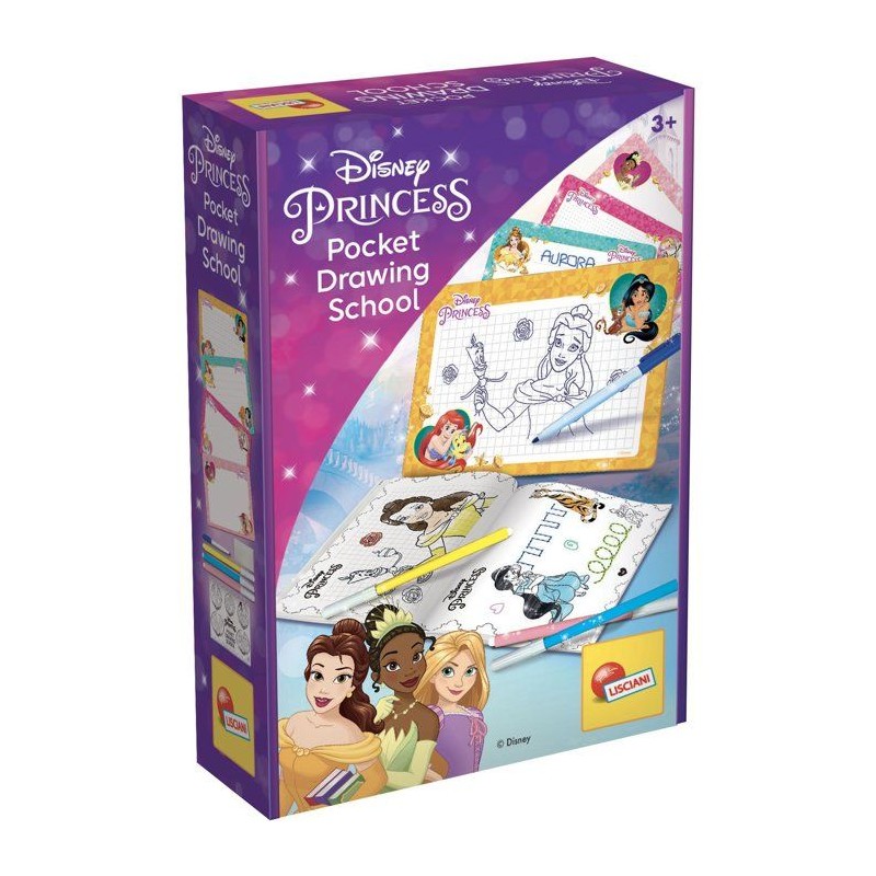 Pocket Studio de Dessin - Princesses - LISCIANIGIOCHI - Kit Dessin - 4