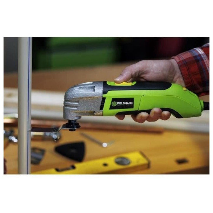 Outils multifonctions - FIELDMANN - FDB 200301-E - 300 W - Vitesse variable - 11 accessoires inclus Outils multifonctions - FIELDMANN - FDB 200301-E - 300 W - Vitesse variable - 11 accessoires inclus