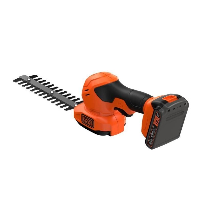 Sculpte-haies et cisaille a gazon sans fil + batterie 2Ah + chargeur -