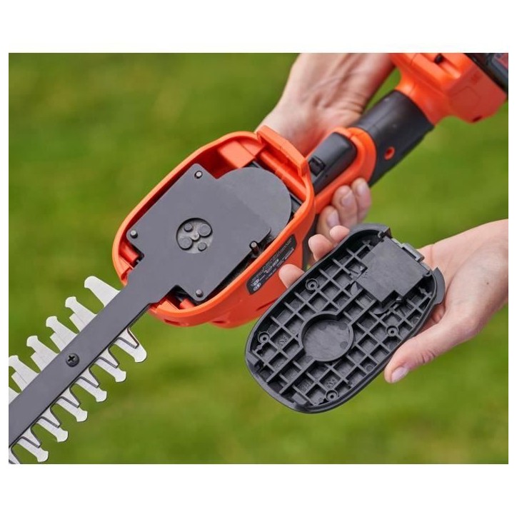 Sculpte-haies et cisaille a gazon sans fil + batterie 2Ah + chargeur - BLACK&DECKER - BCSS18D1-QW - 18V Sculpte-haies et cisaille a gazon sans fil + batterie 2Ah + chargeur - BLACK&DECKER - BCSS18D1-QW - 18V