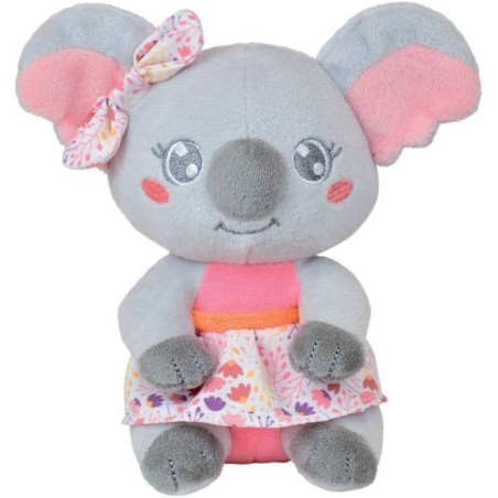 Lot vaisselle - FUN HOUSE - KOALA - Verre 220 ml, assiette creuse Ø 16 cm, assiette plate Ø 22 cm, couverts et peluche 22 cm