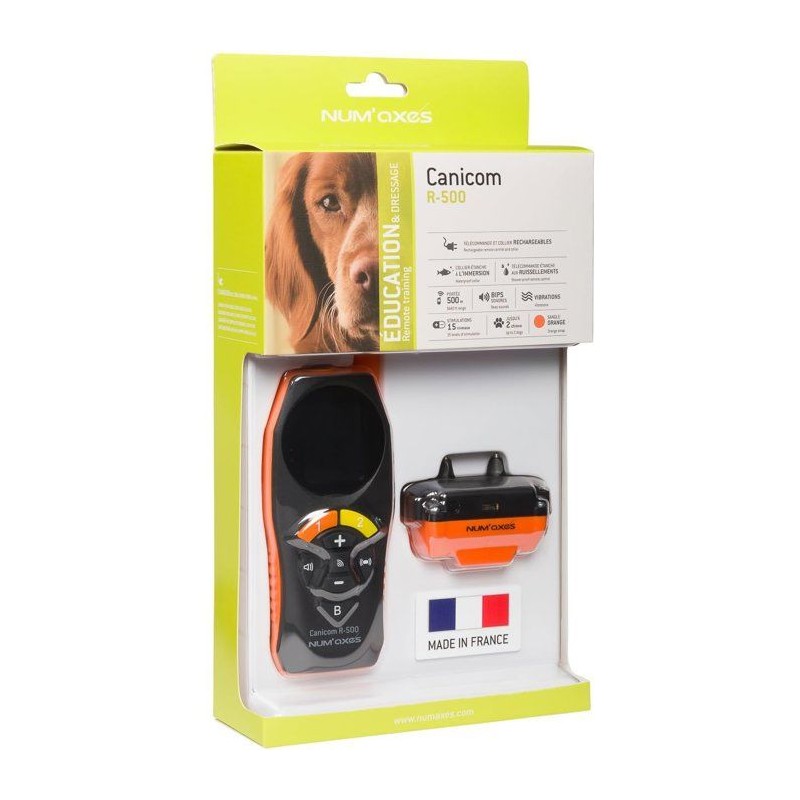 Ensemble complet de dressage - NUM'AXES - CANICOM R-500 - Pour chien -