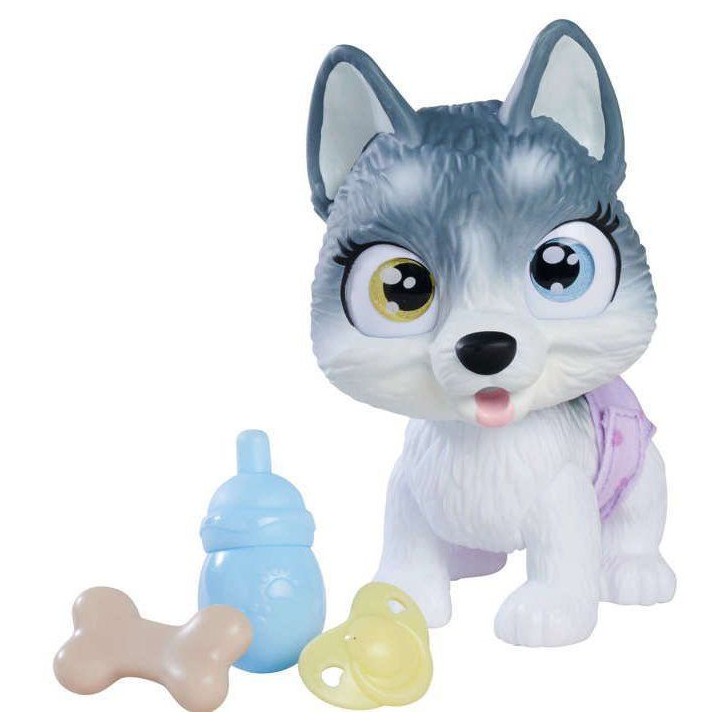 Smoby - Pamper Petz - Husky a adopter - 4 accessoires - Articulé - Bois et fais pipi - Certificat d'adoption - Des 3 ans Smoby - Pamper Petz - Husky a adopter - 4 accessoires - Articulé - Bois et fais pipi - Certificat d'adoption - Des 3 ans