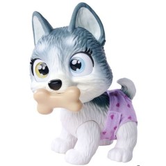 Smoby - Pamper Petz - Husky a adopter - 4 accessoires - Articulé - Bo