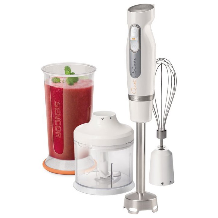 Robot multifonctions - Sencor - SHB 4378WH - 2 vitesses - 800 W - Hachoir et Fouet