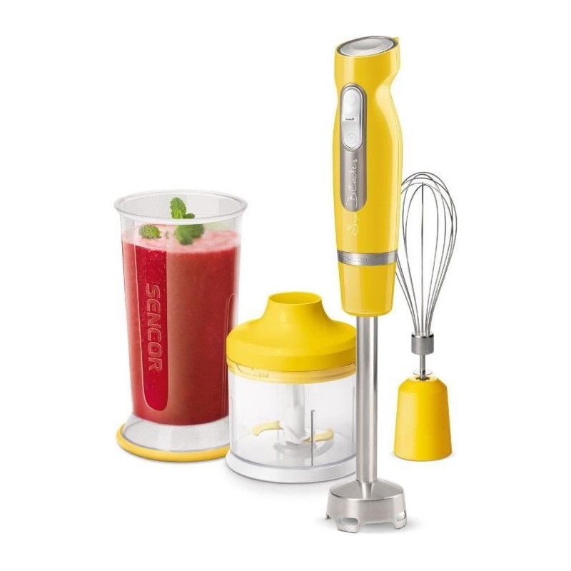 Mixeur electrique Sencor - SHB 4466YL-EUE3 - Mixeur Plongeant avec 6 L