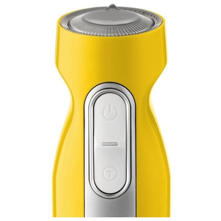 Mixeur electrique Sencor - SHB 4466YL-EUE3 - Mixeur Plongeant avec 6 Lames en Titane/Ice Crash, Jaune Mixeur electrique Sencor - SHB 4466YL-EUE3 - Mixeur Plongeant avec 6 Lames en Titane/Ice Crash, Jaune