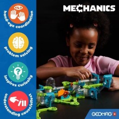 Coffret de construction - GEOMAG - Mechanics Challenge Goal! - 96 piec
