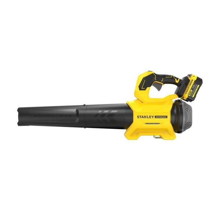 Souffleur axial sans fil + batterie 4Ah + chargeur - Stanley Fatmax - Brushless - SFMCBL730M1-QW - 18V Souffleur axial sans fil + batterie 4Ah + chargeur - Stanley Fatmax - Brushless - SFMCBL730M1-QW - 18V