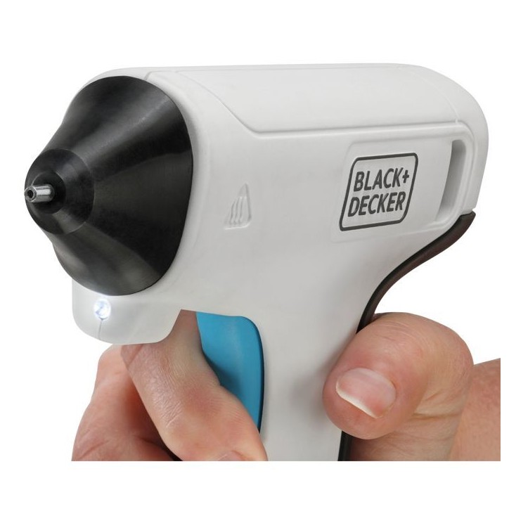 Pistolet a Colle Sans Fil - BLACK+DECKER - BCGL115-XJ - 3,6V - 20 Sticks De Colle - LED Intégré Pistolet a Colle Sans Fil - BLACK+DECKER - BCGL115-XJ - 3,6V - 20 Sticks De Colle - LED Intégré