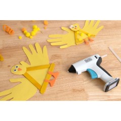 Pistolet a Colle Sans Fil - BLACK+DECKER - BCGL115-XJ - 3,6V - 20 Stic