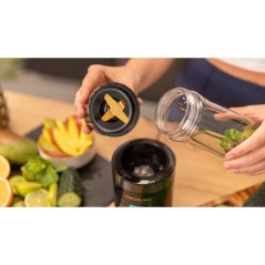 Mixeur - CECOTEC - Power Titanium 350 - 350 W - Verre portatif - 600 m
