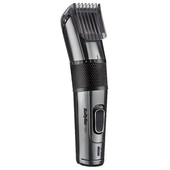 BaByliss - E978E - Tondeuse cheveux Carbon Titanium pour des performances sur cheveux et barbes longues BaByliss - E978E - Tondeuse cheveux Carbon Titanium pour des performances sur cheveux et barbes longues