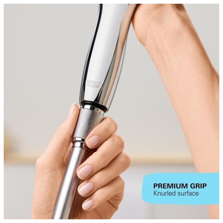Flexible de douche - GROHE - 28741002 - 1,5 m - VitalioFlex Trend