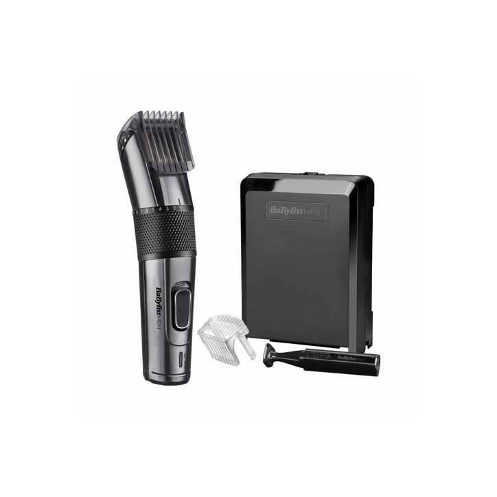 BaByliss - E978E - Tondeuse cheveux Carbon Titanium pour des performances sur cheveux et barbes longues BaByliss - E978E - Tondeuse cheveux Carbon Titanium pour des performances sur cheveux et barbes longues