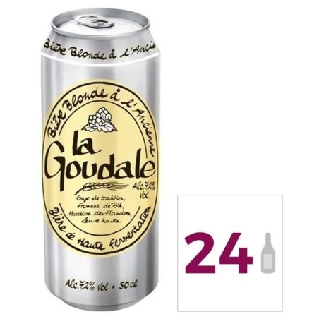 La Goudale Blonde - Biere blonde - Canette 24x50cl