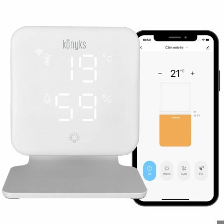 Thermostat Wi-Fi - KONYKS - Climpac - Pour pompes a chaleur et climati