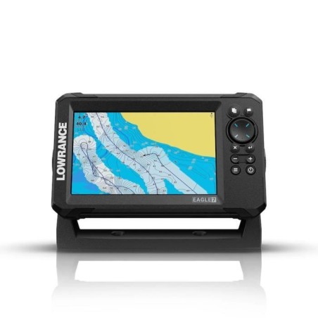 Combiné GPS sondeur - LOWRANCE - Eagle 7 - Sonde TripleShot HD - Écr