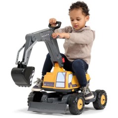 Pelleteuse Volvo - FALK - Cabine rotative a 360° - Excavatrice articulée et assise ouvrante - 100% Fabriqué en France - Des 3