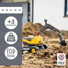 Pelleteuse Volvo - FALK - Cabine rotative a 360° - Excavatrice articu
