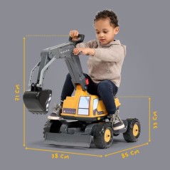 Pelleteuse Volvo - FALK - Cabine rotative a 360° - Excavatrice articu