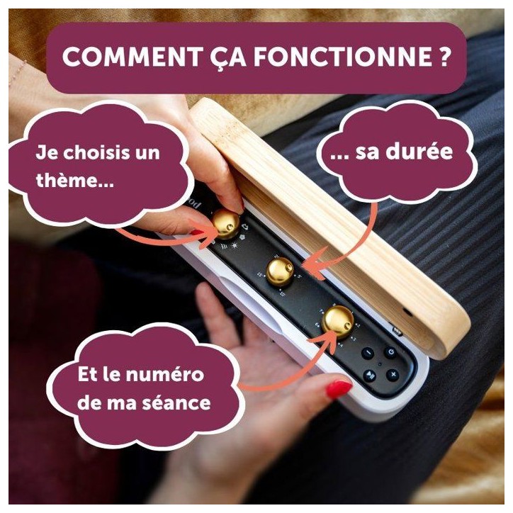 Box méditation Mood - MORPHEE - 600 audios - 10 themes Box méditation Mood - MORPHEE - 600 audios - 10 themes