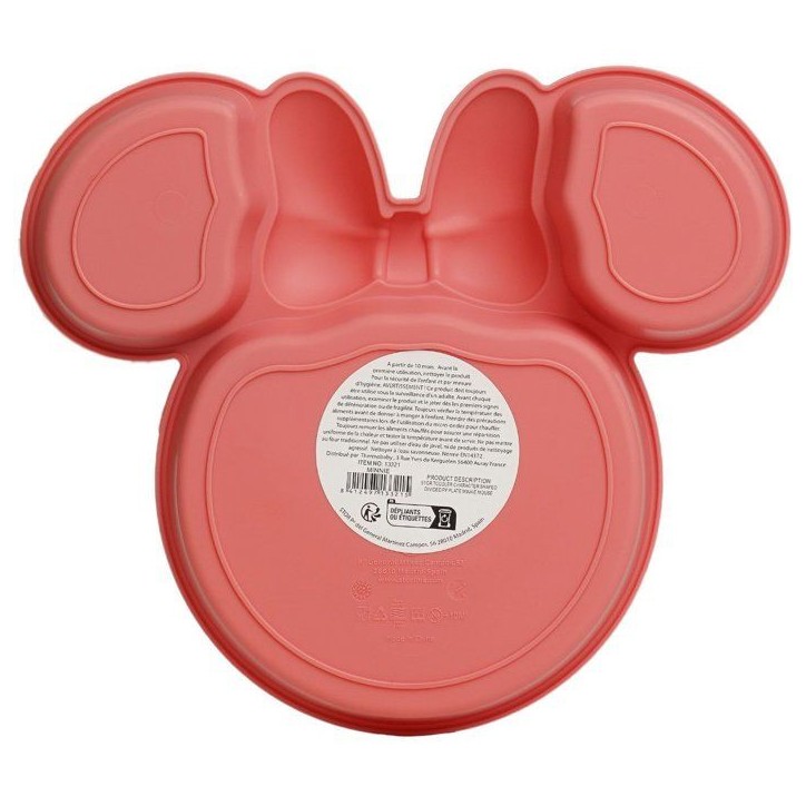 ASSIETTE SILHOUETTE TETE DE MINNIE