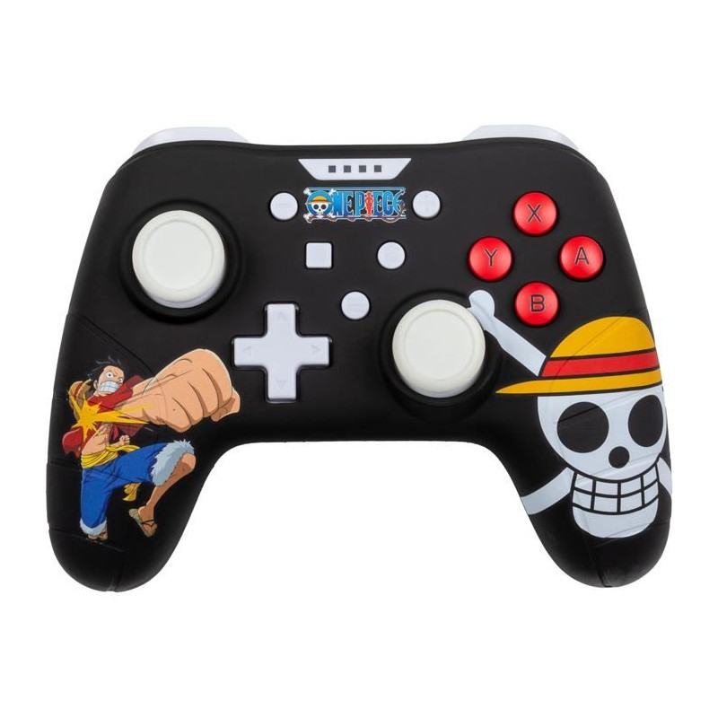 Manette - Konix - One Piece - Filaire - 3 m - Motif Luffy - Nintendo S