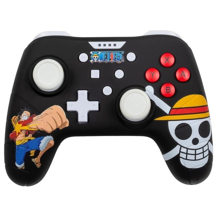 Manette - Konix - One Piece - Filaire - 3 m - Motif Luffy - Nintendo Switch Manette - Konix - One Piece - Filaire - 3 m - Motif Luffy - Nintendo Switch