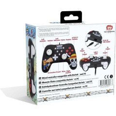 Manette - Konix - One Piece - Filaire - 3 m - Motif Luffy - Nintendo S