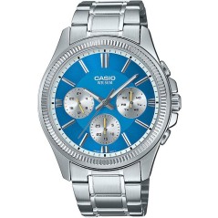 Montre - CASIO - MTP-1375PD - Homme - Bleu Foncé - Quartz - Analogiqu
