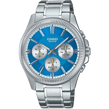 Montre - CASIO - MTP-1375PD - Homme - Bleu Foncé - Quartz - Analogiqu