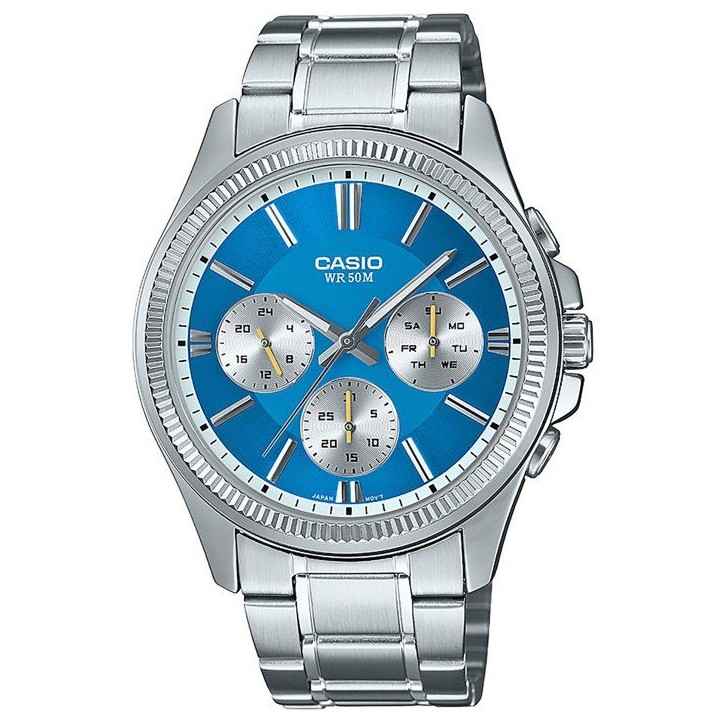 Montre - CASIO - MTP-1375PD - Homme - Bleu Foncé - Quartz - Analogique Montre - CASIO - MTP-1375PD - Homme - Bleu Foncé - Quartz - Analogique