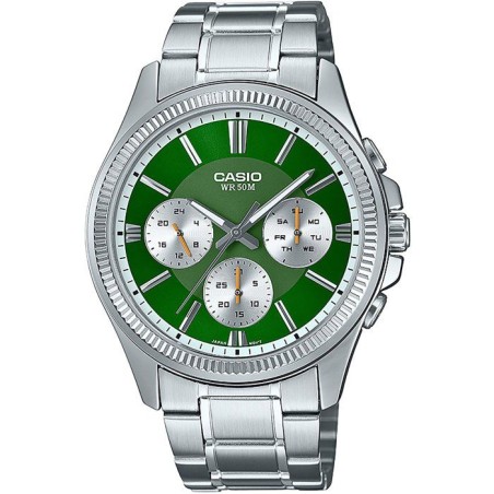 Montre - CASIO - MTP-1375PD - Homme - Vert - Quartz - Analogique