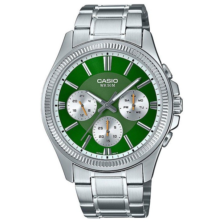 Montre - CASIO - MTP-1375PD - Homme - Vert - Quartz - Analogique Montre - CASIO - MTP-1375PD - Homme - Vert - Quartz - Analogique